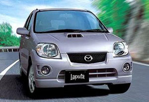 Mazda Laputa 0.7i 12V Turbo Hatchback (1998-2006): технические характеристики, фото, отзывы