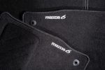 Коврики салонные, велюр стандартные, черные, с логотипом Mazda 6 - GS8VV0320A