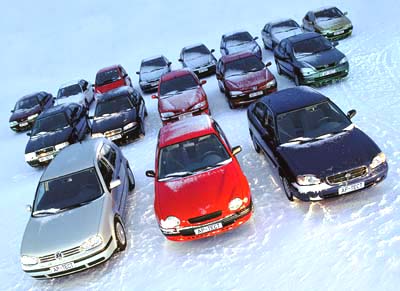 Сравнение автомобилей: Citroen Xsara, Fiat Marea, Ford Focus, Honda Civic, Mazda 323, Mercedes- Benz, Mitsubishi Lancer, Nissan Almera