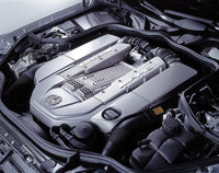 Двигатель Mercedes 55 AMG с механическим нагнетателем (476 л.с.) признан самым темпераментным силовым агрегатом